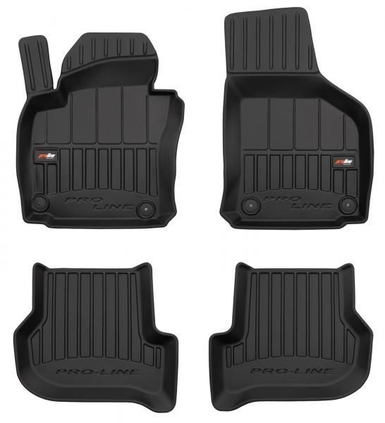 Proline Tappeti gomma 3D SEAT Leon II 05>12, Toledo III 04>09 - SKODA Octavia II