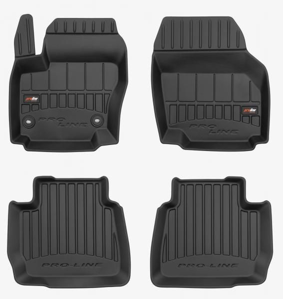 Proline Tappeti gomma 3D FORD Mondeo IV 07>14 (distanza clip fissaggio tappeti 2