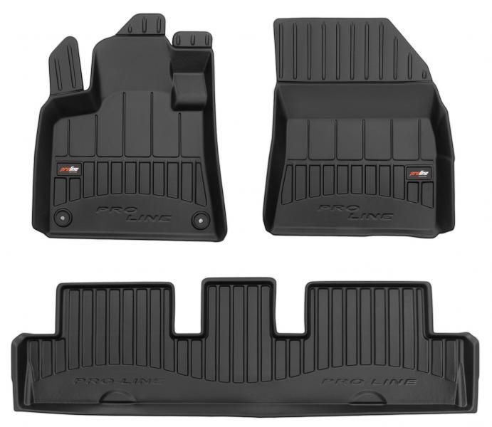 Alfombrillas de goma Proline 3D para CITROËN C4 Picasso II 13>19, C4 SpaceTourer 18>19