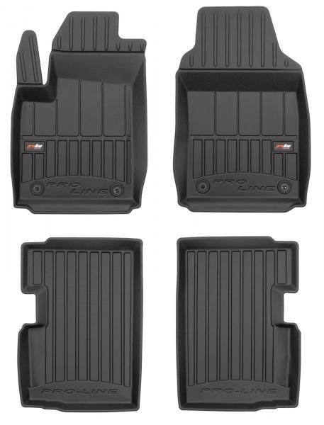 Proline Tappeti gomma 3D FIAT 500 07> (no ibrida)