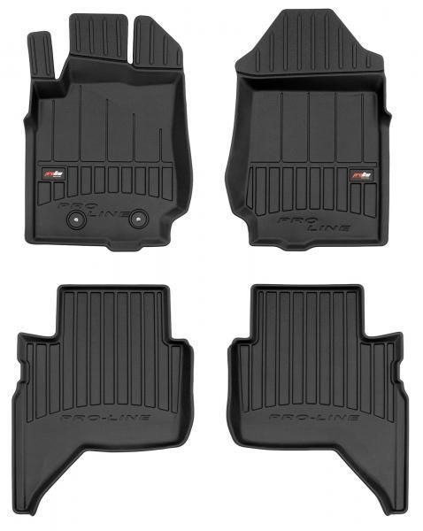 Alfombrillas de goma Proline 3D para camioneta Ford Ranger V 18>22 (versión Raptor)