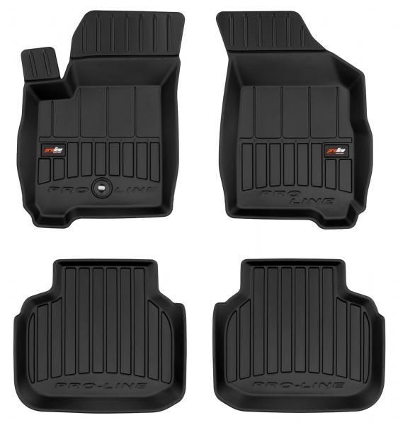 Proline 3D Gummimatten DODGE Journey I 08>20 - FIAT Freemont 11>15 (vorher und nachher)