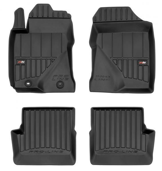 Proline Tappeti gomma 3D TOYOTA Corolla IX 01>07 (con bocchette di aerazione sot