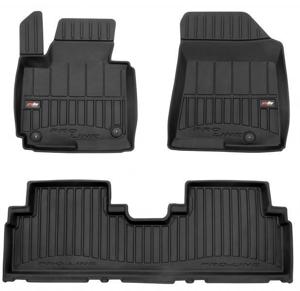 Proline Tappeti gomma 3D KIA Carens IV 13>19