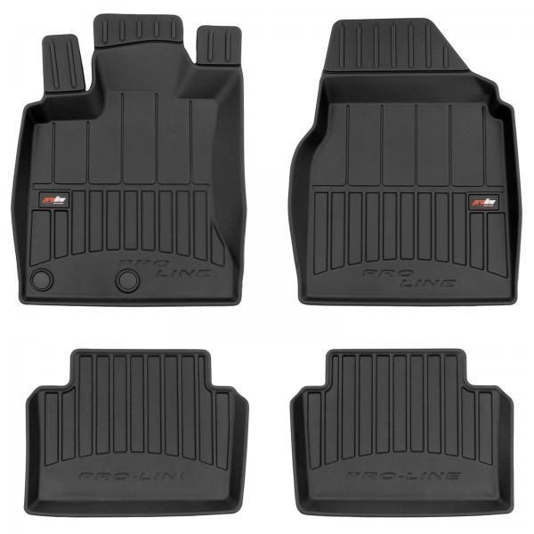 Alfombrillas de goma Proline 3D para Nissan Qashqai I 06>13 (no versión Tekna)