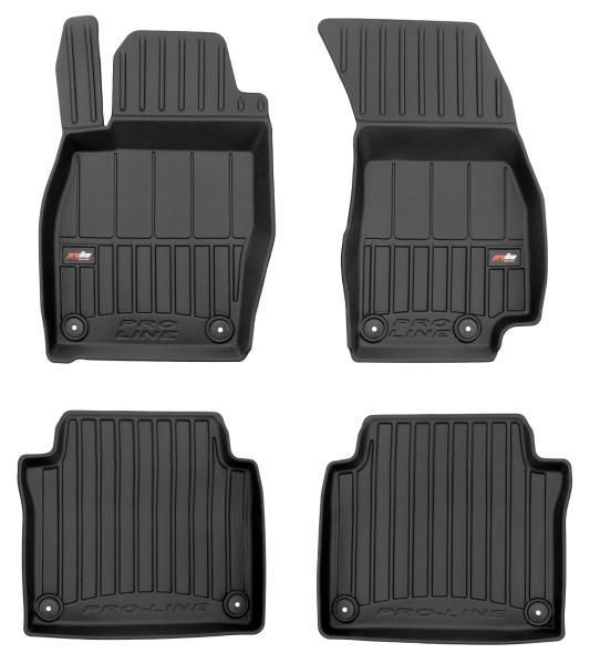 Proline 3D TPE-Fußmatten für AUDI A8 17> (kurze Ausführung)