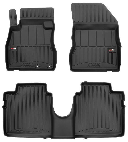 Proline 3D TPE-Fußmatten für Nissan Note II (2012–2017)
