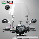 Biondi Parabrezza Club SYM Fugue 125 2025 Trasparente - Completo di Attacchi