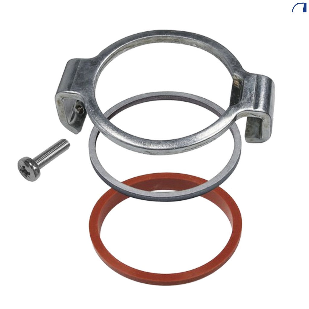 Truma Piastra di serraggio tubo scarico per stufa S con anello in silicone