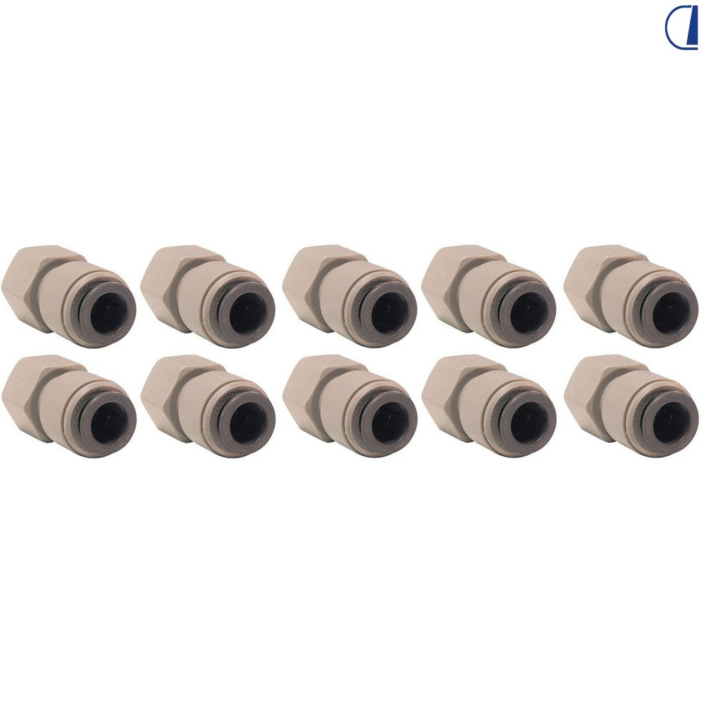John Guest Raccordo dritto a innesto rapido 12 mm – 1/2" femmina BSP conf. 10 pz