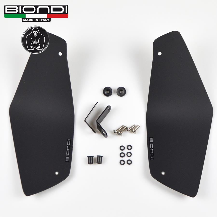 Biondi Deflettori Aria Nero Satinato BMW R1200GS 2017-2018 e R1250GS 2019-2023