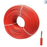 Di-Tec Cavo elettrico rosso Ø 6 mm per pannelli solari (al metro)