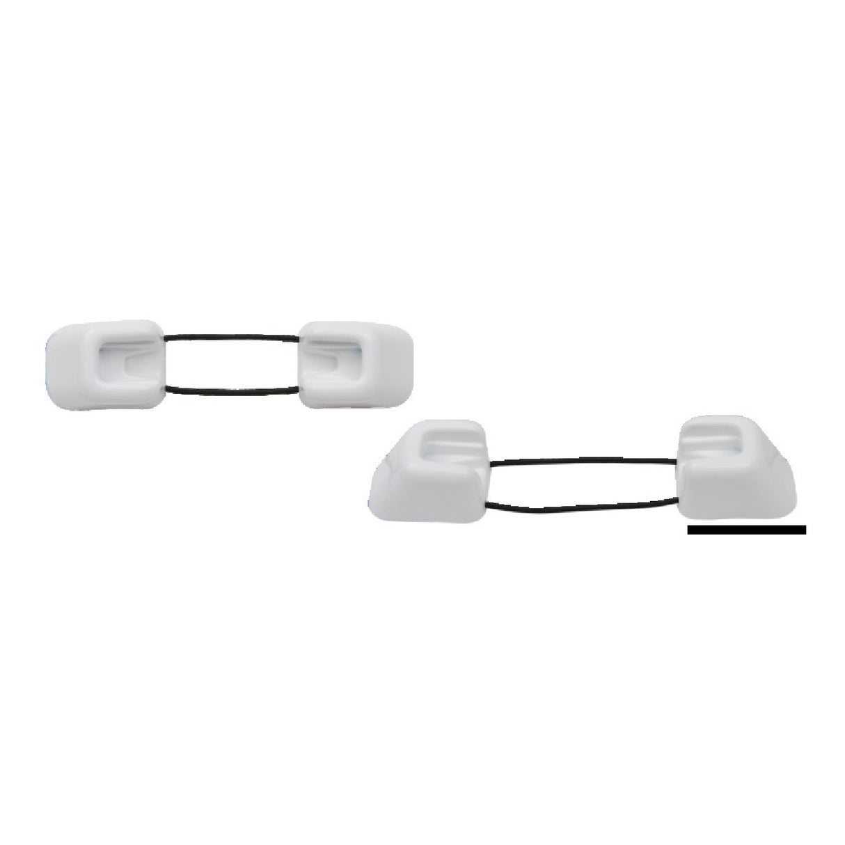 Osculati Corner protectors for cleats 40.113.00 4 pieces - 2 cleats 40.113.00