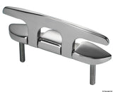 Cornamusa de amarre plegable Osculati con tacos 166x55 mm 40.146.12