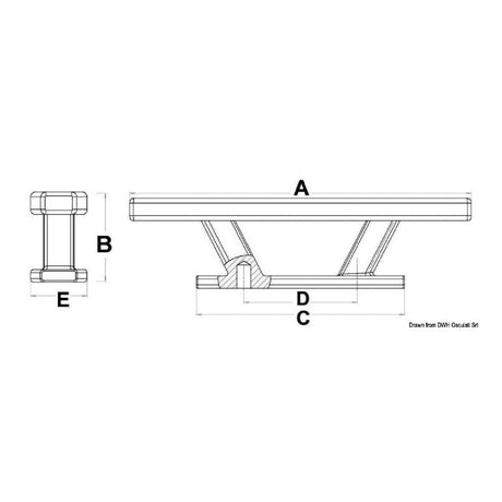 Osculati Bitta Nordik II in precision casting 40.149.15