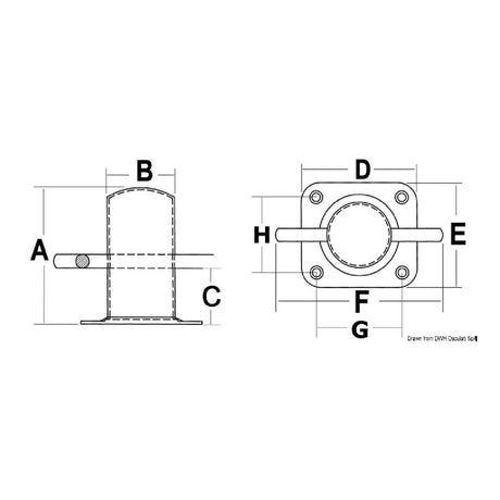 Osculati Hercules 40.179.50 bollard