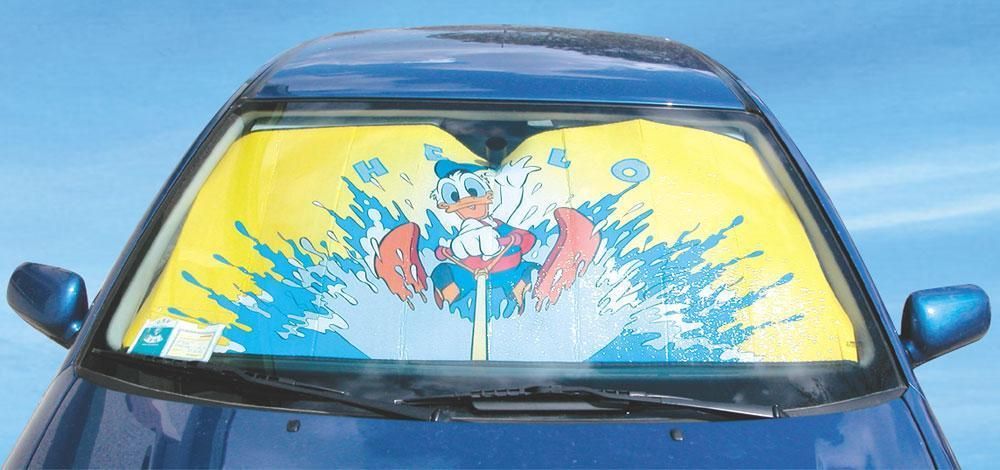 Parasol frontal Disney Pato Donald 150x60 cm