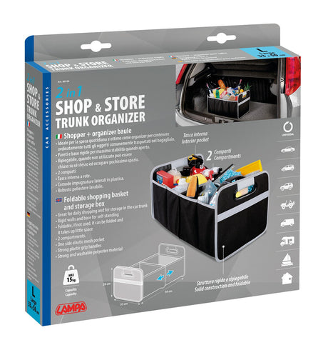 Lampa Shop & Store, organizer baule pieghevole - L 40104