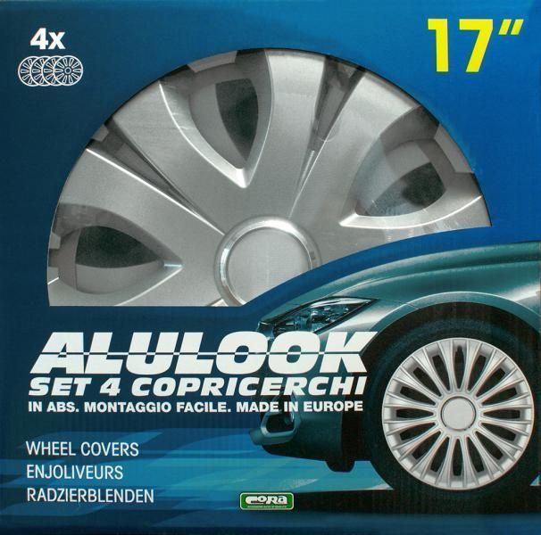 Cora Set 4 copricerchi 17'' Alulook Top