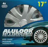 Cora Set 4 copricerchi 17'' Alulook Top