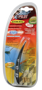 Lampa Samurai Diamond-Look Stelo Antenna Auto Metallo 12,5 cm