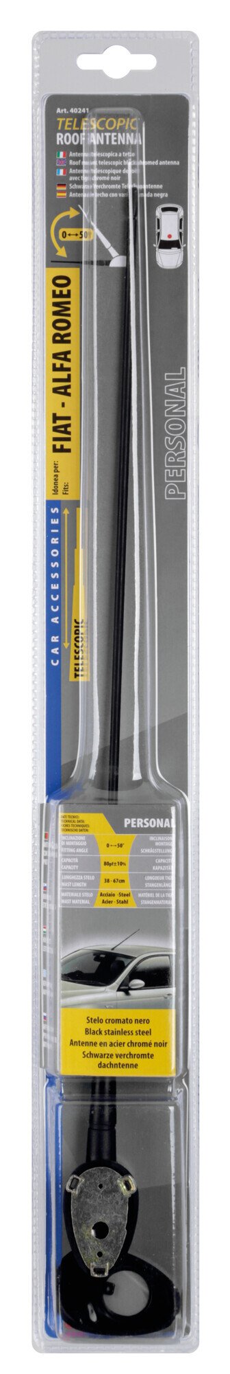 Lampa Antenna a tetto telescopica - 60 cm 40241