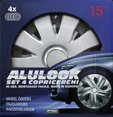 Juego de 4 tapacubos Cora Alulook Aura de 15''