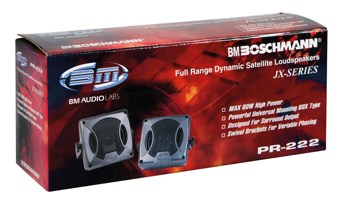 Boschmann PR-2210 - 80W - Altoparlanti - 2 pz