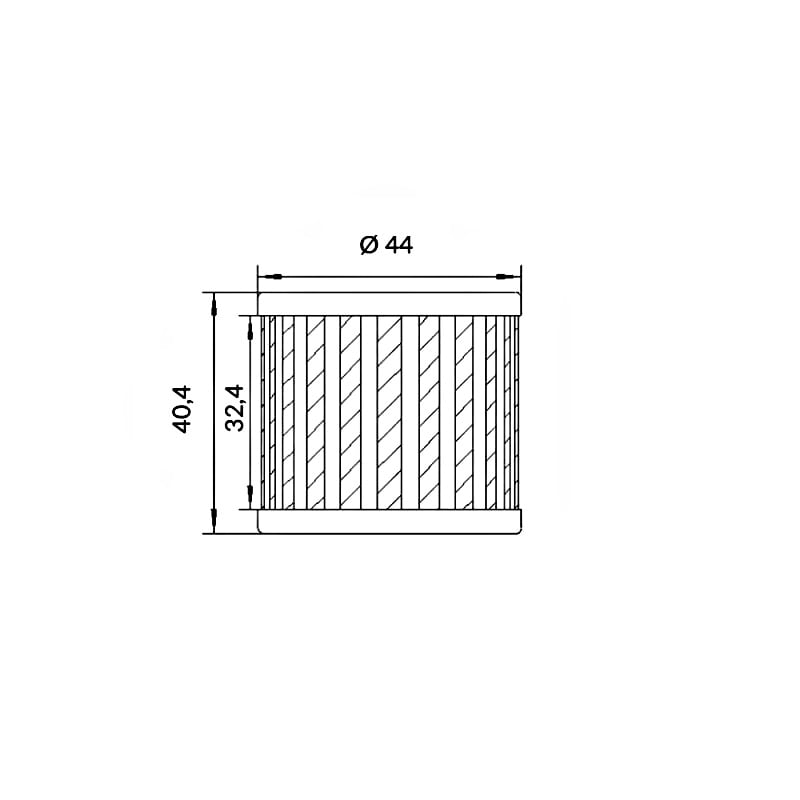 Hokio Ölfilter für Suzuki AN 150 (1996-2000)