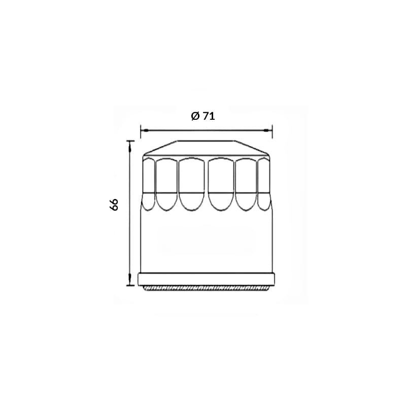 Hokio Oil Filter Triumph Bonneville 800 800 2001-2006