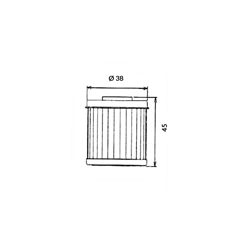 Hokio Filtro Olio Yamaha Wr F 250 2001-2002