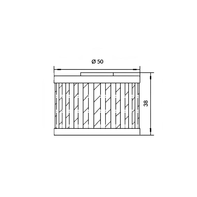 Hokio Filtro Olio Kawasaki Bn Eliminator 125 2000-2007