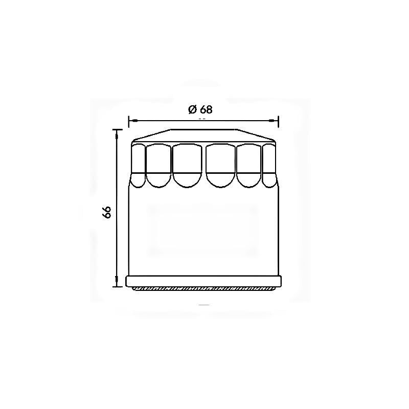 Ufi Filtro Olio Piaggio Porter 1000 1992-1998