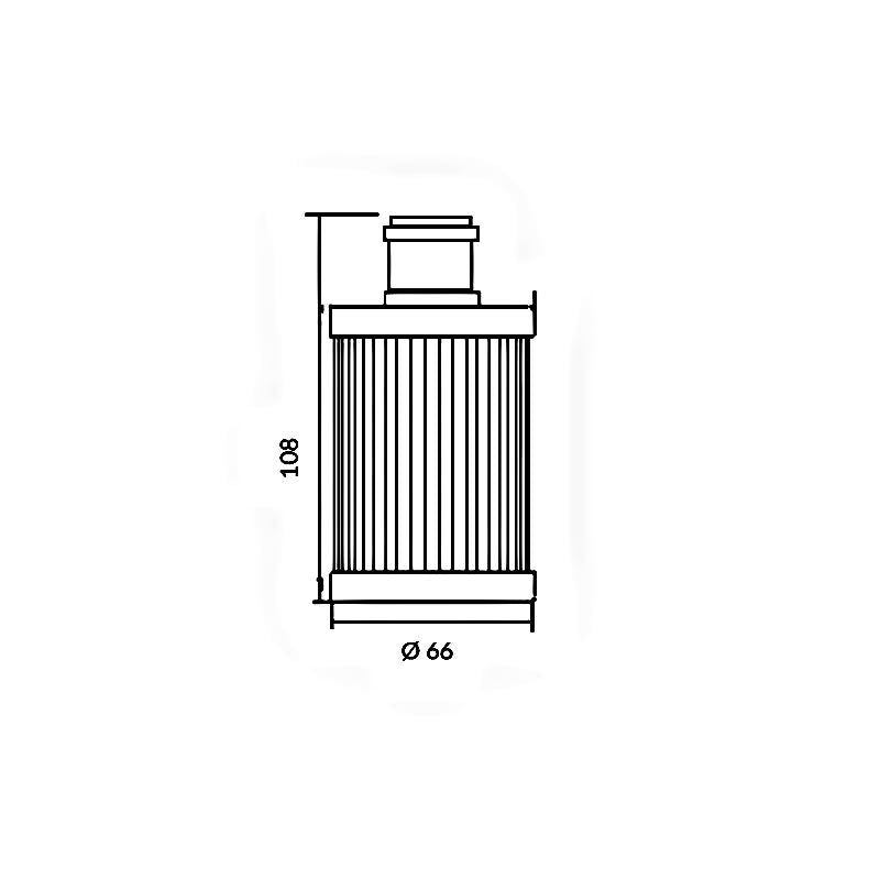 Ufi Filtro Olio Piaggio Porter D120 E5 1200 2011-2015