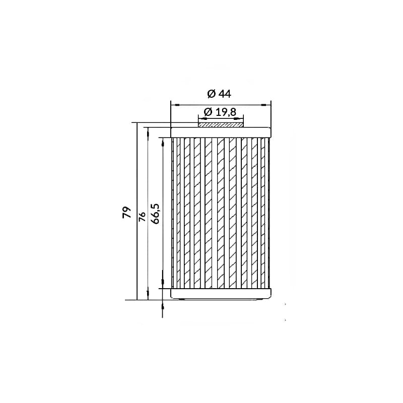 Hokio Filtro Olio Kymco Dink Euro3I 200 2006-2007