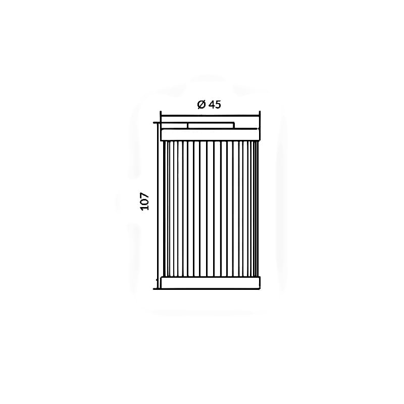 Ufi Filtro Olio Moto Guzzi Breva Std - Pubblica Amministr 750 2003-2009