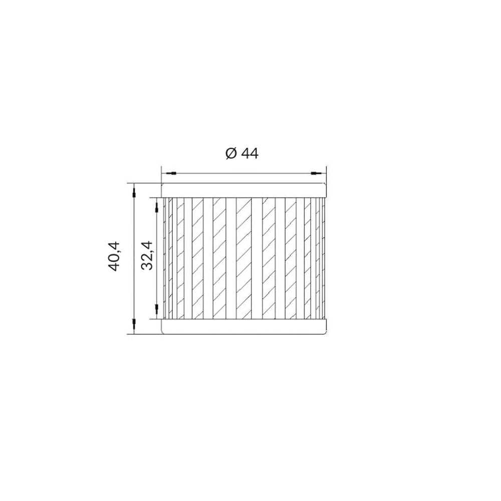 Meiwa Filtro Olio Suzuki An 150 1996-2000