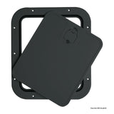 Portello estraibile nero 305 x 355 mm