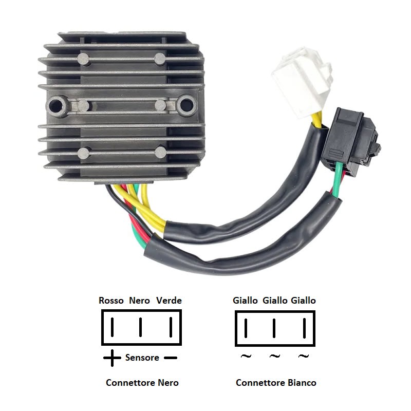 BCR Regolatore di tensione Honda Sh 125 I 125 2005-2016