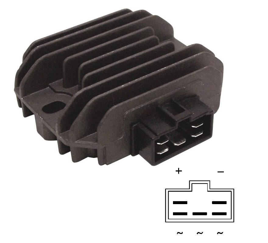 BCR Spannungsregler HYP Piaggio Ape 50 2009-2017 0305