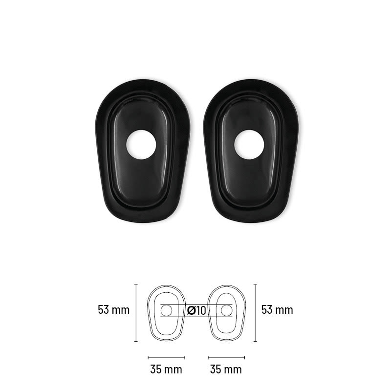 Taac Moto AF02 - Indicator Adapters: KAWASAKI