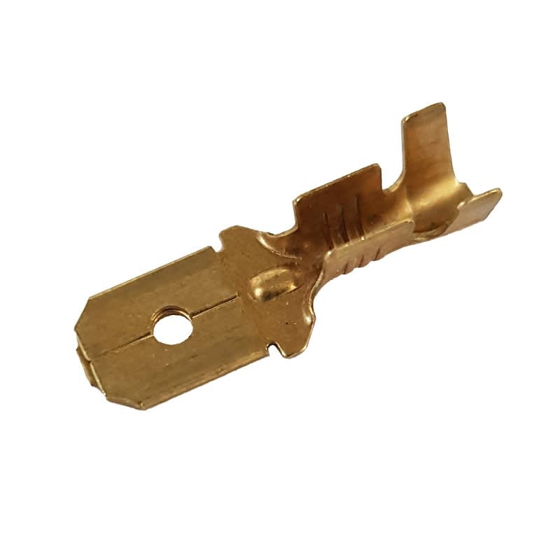 BCR Innesto Piatto diametro 6 Maschio (100Pz)