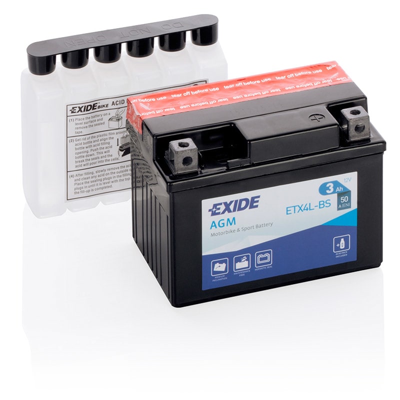 Exide Batteria ETX4L-BS Sigillata AGM