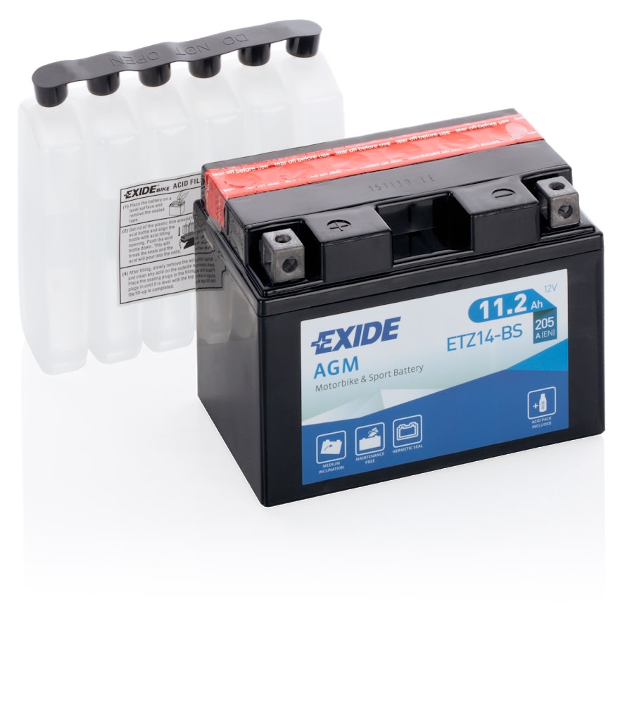 Exide Batteria ETZ14-BS Sigillata AGM