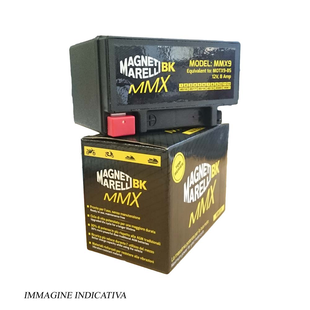 Magneti Marelli Batteria MMX16B sigillata precaricata senza manutenzione