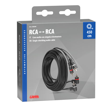 Lampa Cavo audio, RCA-RCA - 450 cm 40509