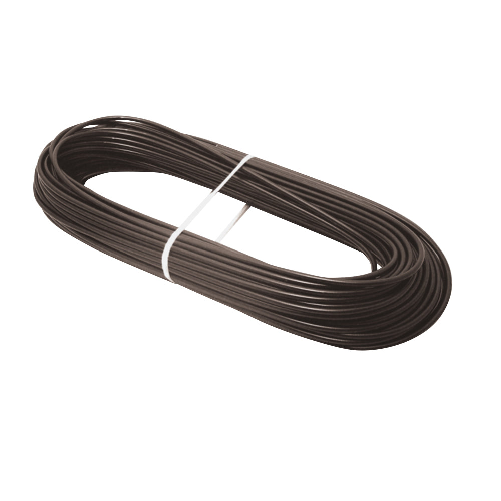 BCR Guaina nera diametro esterno 6mm, diametro interno 3mm e lunghezza 50 mt