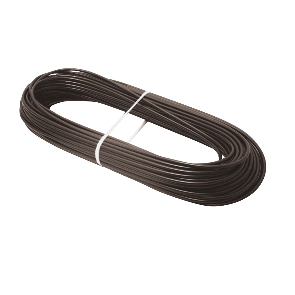 BCR Guaina nera diametro esterno 8mm, diametro interno 4mm e lunghezza 25 mt