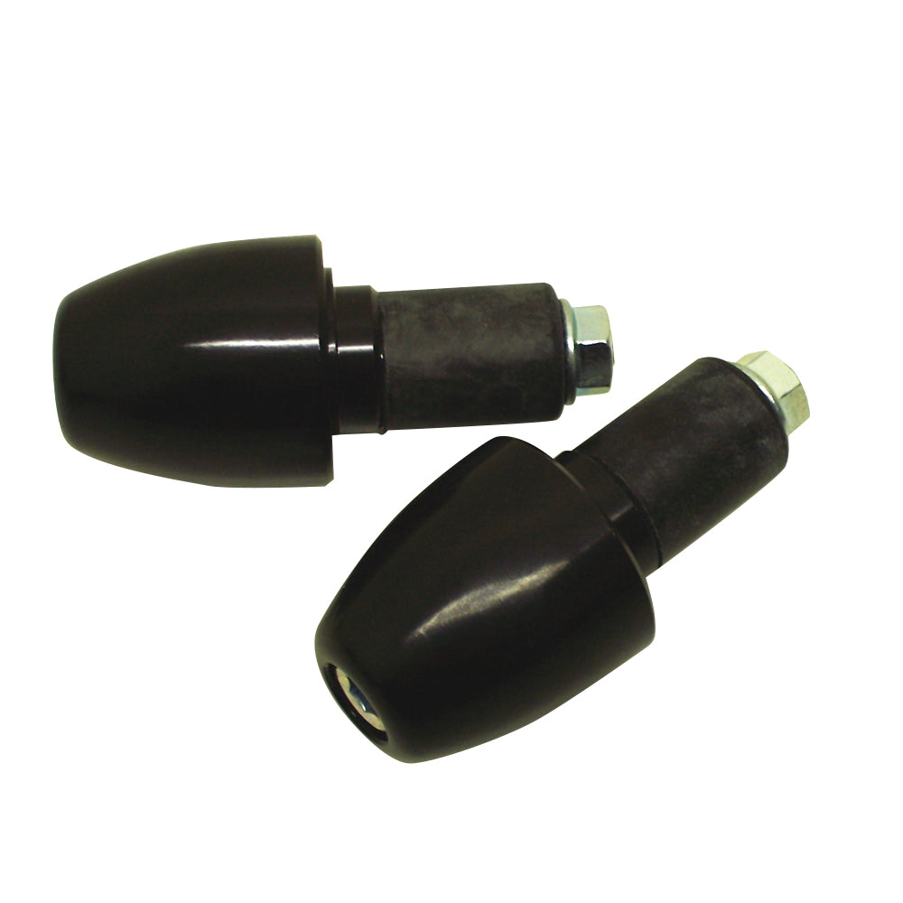 BCR Coppia di stabilizzatori manubrio, colore nero, con diametro 17mm