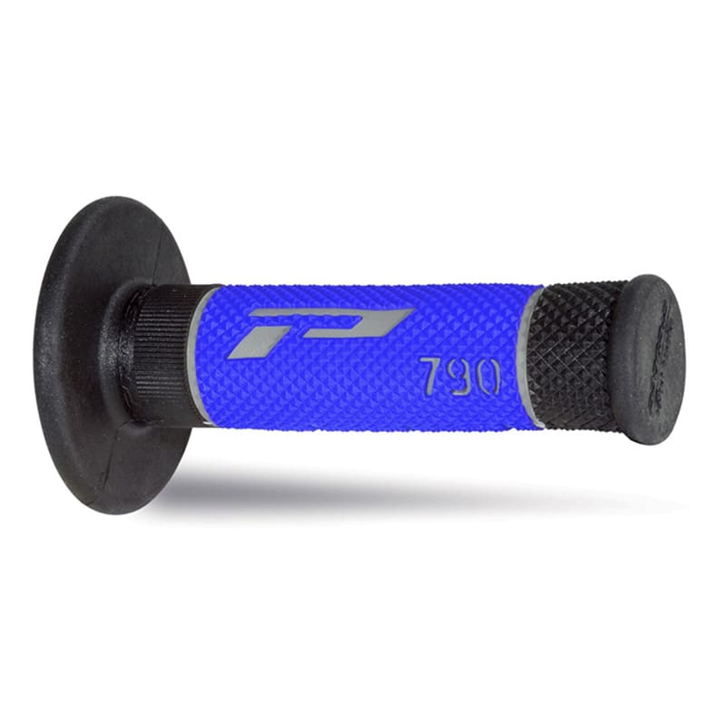 Progrip 790-232 Mx ​​Griffe Grau/Blau/Schwarz Dreifachdichte Ohne Loch